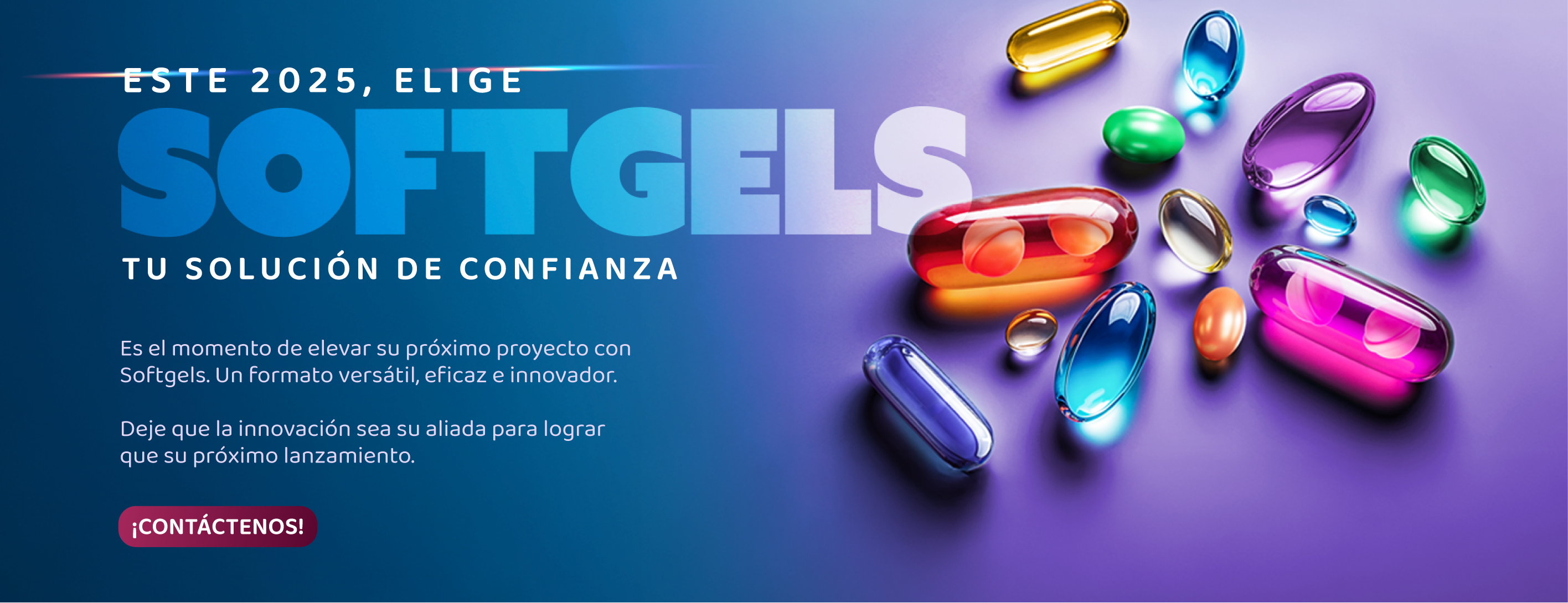 Cápsulas de Softgels